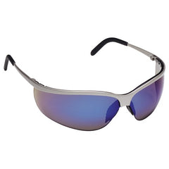 ‎3M Metaliks Sport Protective Eyewear. 11540-10000-20 Blue Mirror Lens Nickel Frame - Americas Industrial Supply