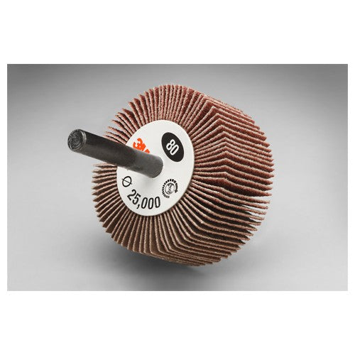 3M Flap Wheel 244D Type 83 2″ × 1″ × 1/4″ 60 X-weight - Americas Industrial Supply