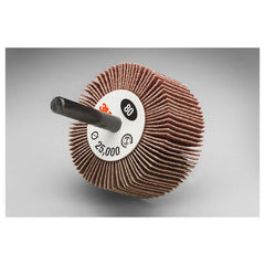 3M Flap Wheel 244D Type 83 2″ × 1″ × 1/4″ 120 X-weight - Americas Industrial Supply