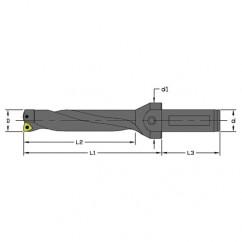 UD-1437-4D-125 - 1.437" Dia - Indexable Drill - Coolant Thru - Americas Industrial Supply