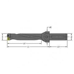 UD-1000-4D-100 - 1" Dia - Indexable Drill - Coolant Thru - Americas Industrial Supply