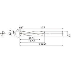 MAE1210MB CARB DRILL