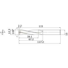 MAE1230MB CARB DRILL