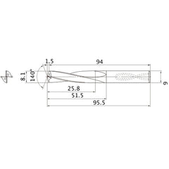 MAS0810MB CARB DRILL