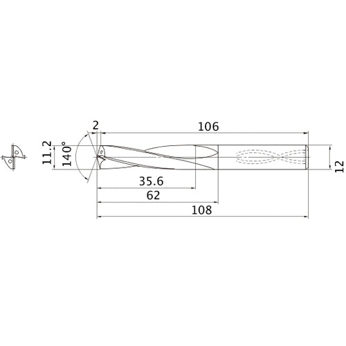 MAS1120MB CARB DRILL