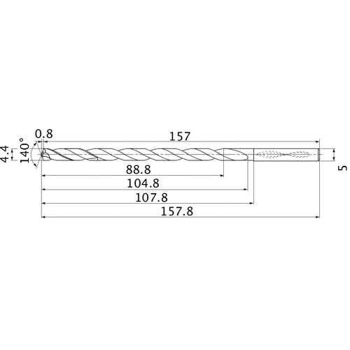 MNS0440X20DB CARB DRILL
