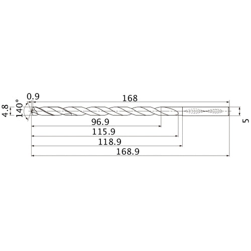 MNS0480X20DB CARB DRILL
