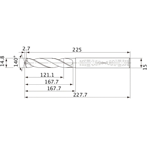 MVS1480X08S150 CARB DRILL