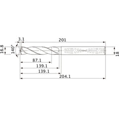 MVS1680X05S180 CARB DRILL