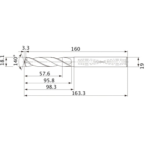 MVS1810X03S190 CARB DRILL