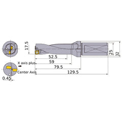 MVX1750X3F25 INDX DRILL