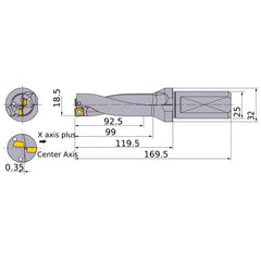 MVX1850X5F25 INDX DRILL