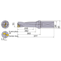 MVX5100X5F50 INDX DRILL