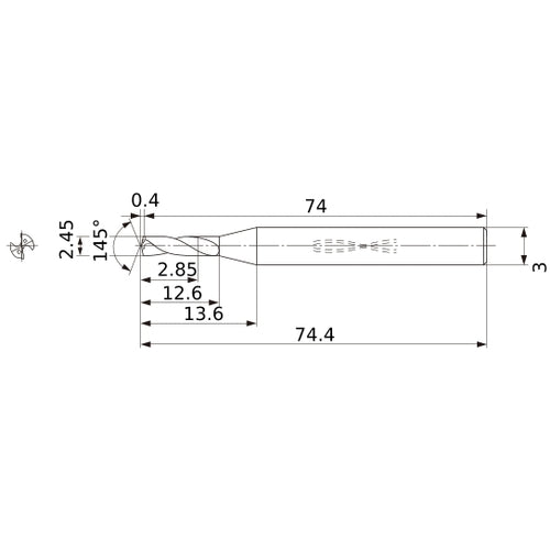 MWS0245SB CARB DRILL