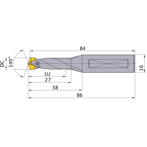 STAWSS1100S16 INDX DRILL