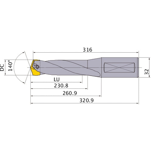 TAWLN2700S32 INDX DRILL