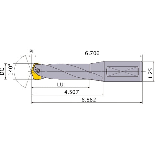 TAWSN0100 INDEXABLE DRILL