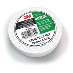 3M Double Coated Urethane Foam Tape 4026W White 1/2″ × 5 yd 62mil - Americas Industrial Supply