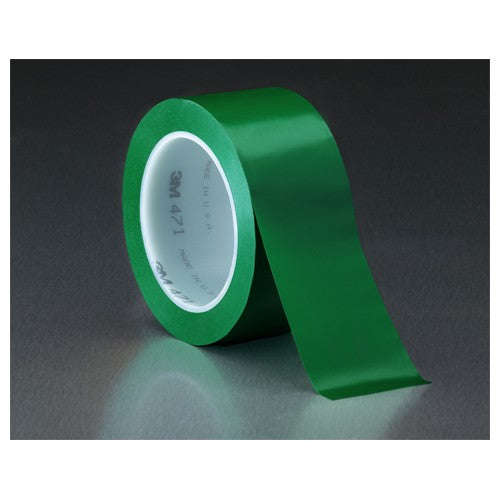 3M Vinyl Tape 471 Orange 1/2″ × 36 yd 5.2 mil Individually Wrapped Conveniently Packaged - Americas Industrial Supply