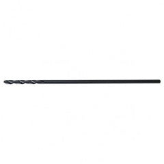 #33 RHS / RHC HSS 135 Degree Split Point 12″ Aircraft Extension Drill - Steam Oxide - Americas Industrial Supply