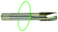 3/8-24 Dia. - H3 - 2 FL - Std Spiral Flute Tap - Green Ring - Americas Industrial Supply