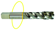 1-3/8-6 Dia. - H4 - 4 FL - Std Spiral Flute Tap - Yellow Ring - Americas Industrial Supply