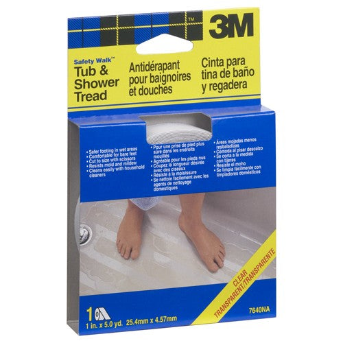 3M Safety-Walk Slip Resistant Tape 220C-R1X180 1″ × 15 ft Clear - Americas Industrial Supply