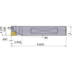 AJXU09R182FA16S INDEXABLE ENDMILL