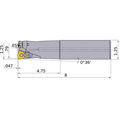AJXU12R202SA20L INDEXABLE ENDMILL