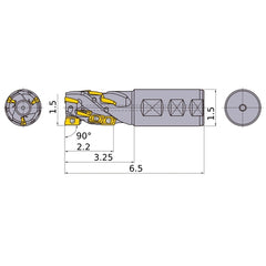 APX4KUR2408WA24S35A INDEXABLE ENDMI