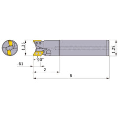 AXD4000UR202SA20SA INDEXABLE ENDMIL
