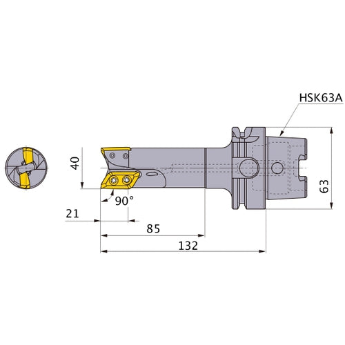 AXD7000R04002A-H63A MILL
