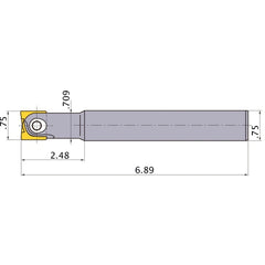 MBD060750SB INDEXABLE ENDMILL