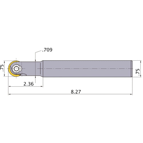 MBN060750SA INDEXABLE ENDMILL