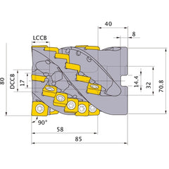 ‎SPX4-080A24A058RA MILL