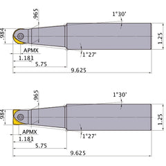 SRFU16S20L INDEXABLE ENDMILL
