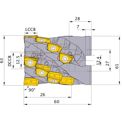 ‎VFX5-063A05A026R MILL