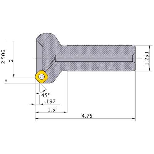 WSX445UR3204FA20M INDEXABLE EM