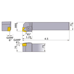 DCRNL-124 TURNING HOLDER