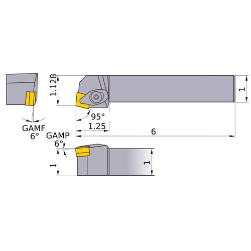 DCRNR-164 TURNING HOLDER