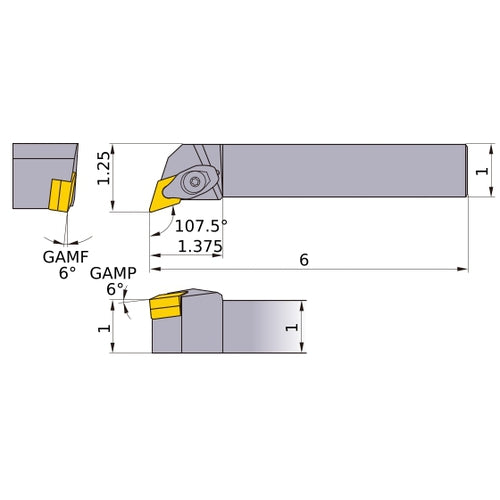DDQNR-164 TURNING HOLDER