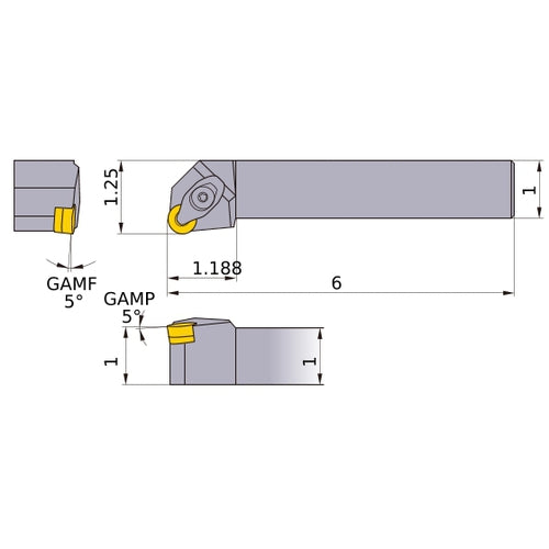 DRGNL-164 TURNING HOLDER