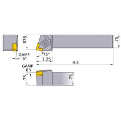 DSRNR-124 TURNING HOLDER