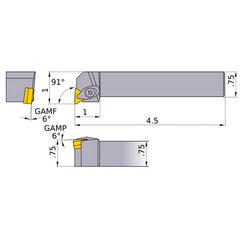 DTFNR-123 TURNING HOLDER