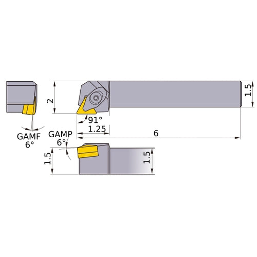 DTGNR-244 TURNING HOLDER