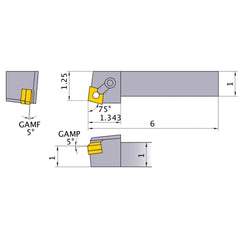 MCRNL-165D TURNING HOLDER