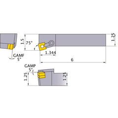 MSKNR-205D TURNING HOLDER