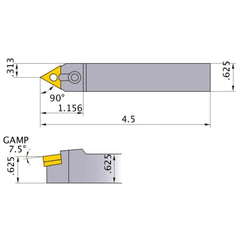 MTENN-103X TURNING HOLDER