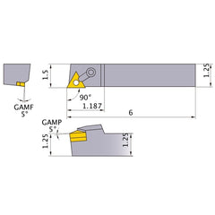 MTGNR-204D TURNING HOLDER