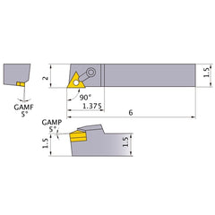 MTGNR-245D TURNING HOLDER
